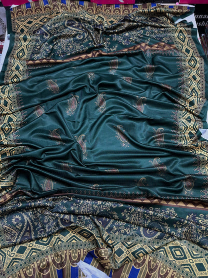 Izel (Premium Dhanak) – 3 Pcs Unstitched Suit